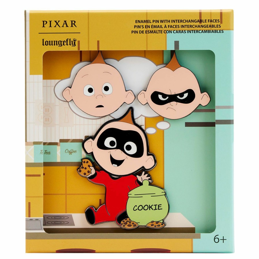 Accessories * | The Incredibles Jack Jack Mixed Emotions Pin Set Loungefly Fashionable