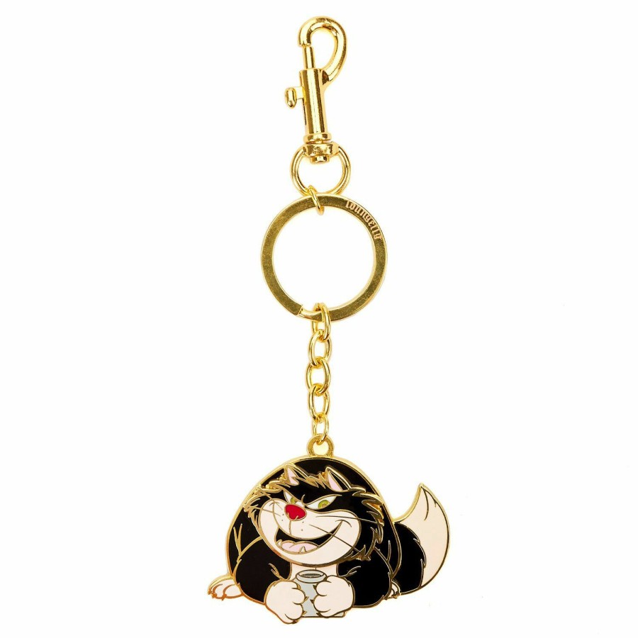 Small Accessories * | Cinderella Lucifer Enamel Keychain Loungefly Cut Price