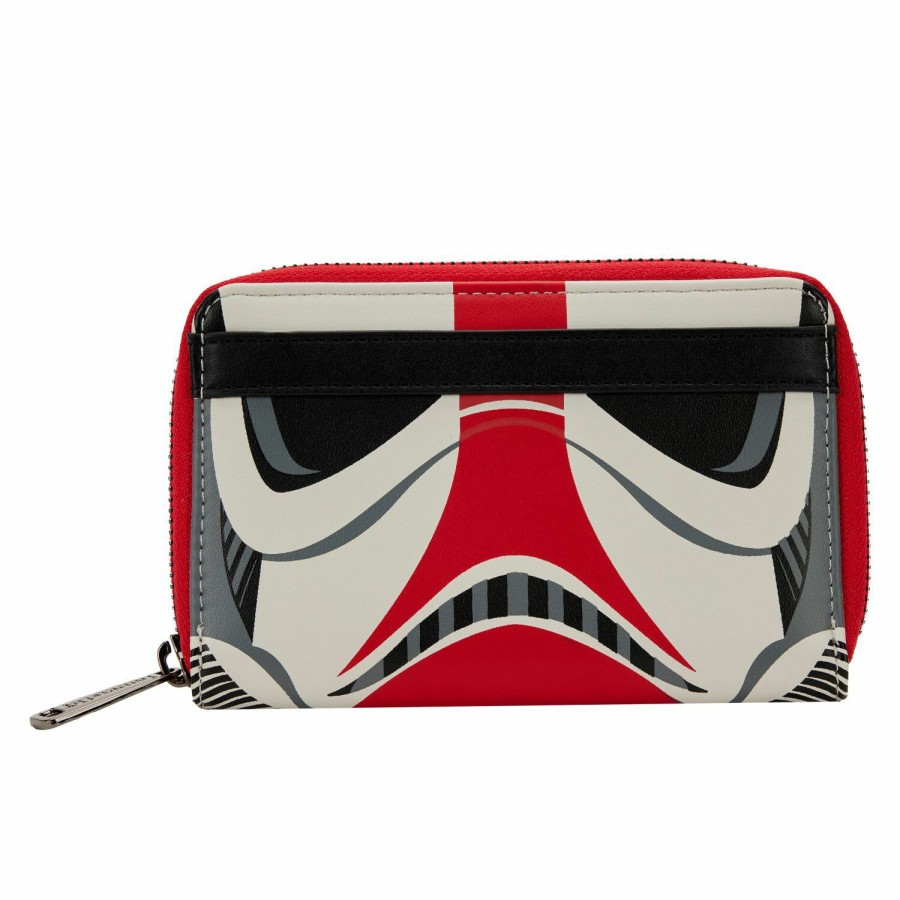 Handbags & Wallets * | Exclusive Incinerator Trooper Cosplay Zip Around Wallet Loungefly Exclusive