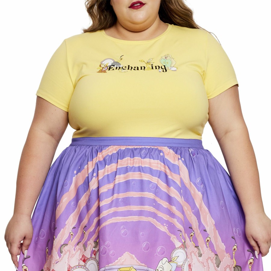 Stitch Shoppe * | Stitch Shoppe Beauty And The Beast Enchanting Ariana Fashion Top Loungefly Discount Online