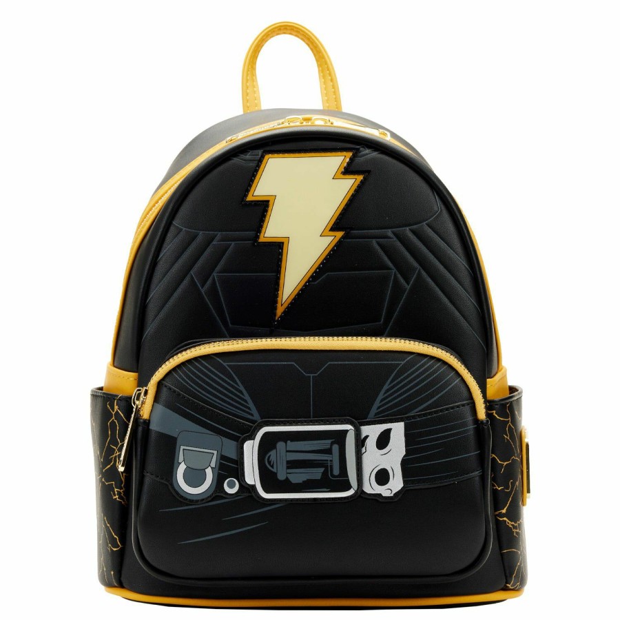 Handbags & Wallets * | Black Adam Light Up Cosplay Mini Backpack Loungefly Special Offers