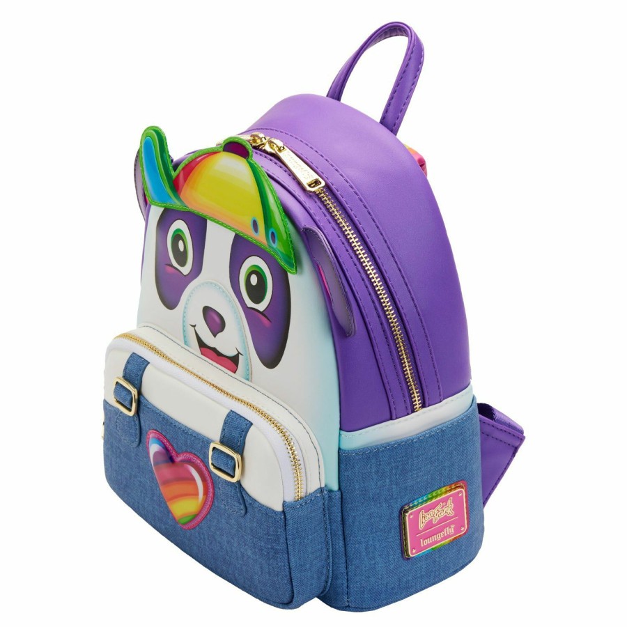 Handbags & Wallets * | Exclusive Lisa Frank Panda Painter Cosplay Backpack Loungefly Tendy Style