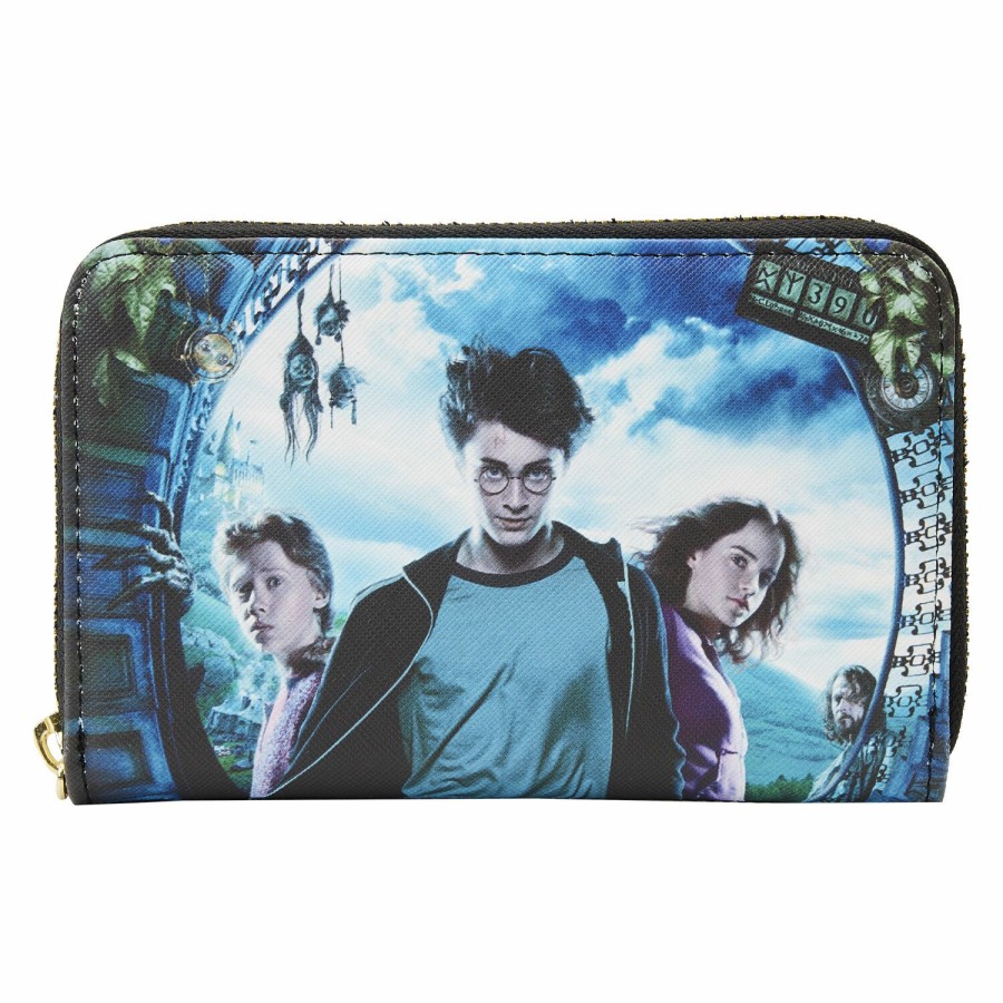 Handbags & Wallets * | Harry Potter And The Prisoner Of Azkaban Poster Zip Around Wallet Loungefly Opening Sales