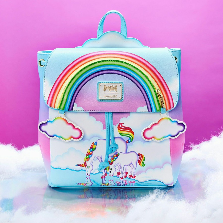 Handbags & Wallets * | Lisa Frank Markie Reflection Mini Backpack Loungefly Lower Prices