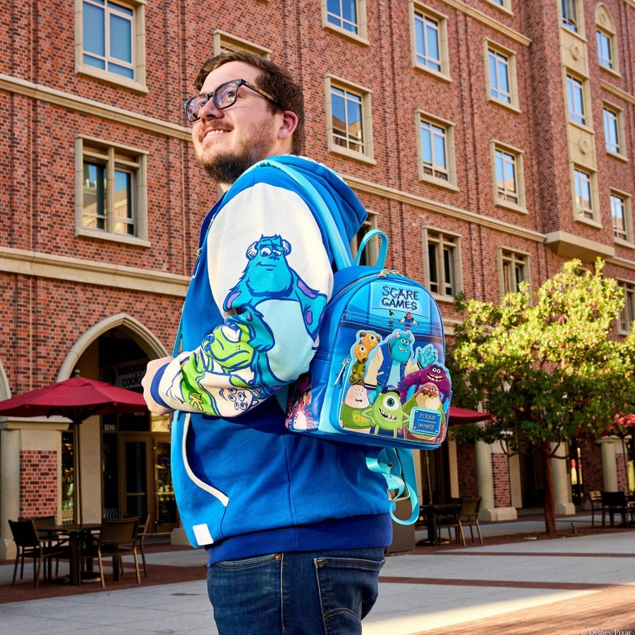 Handbags & Wallets * | Monster'S University Scare Games Mini Backpack Loungefly Classical