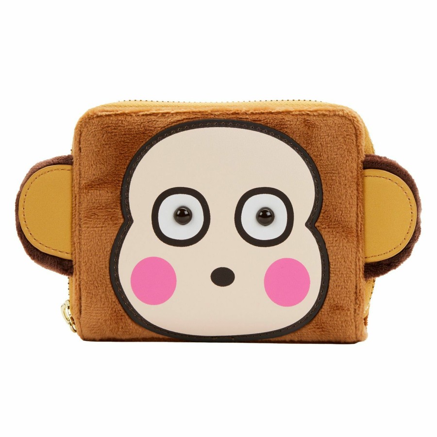 Handbags & Wallets * | Monkichi Cosplay Zip Around Wallet Loungefly Exquisite Gifts