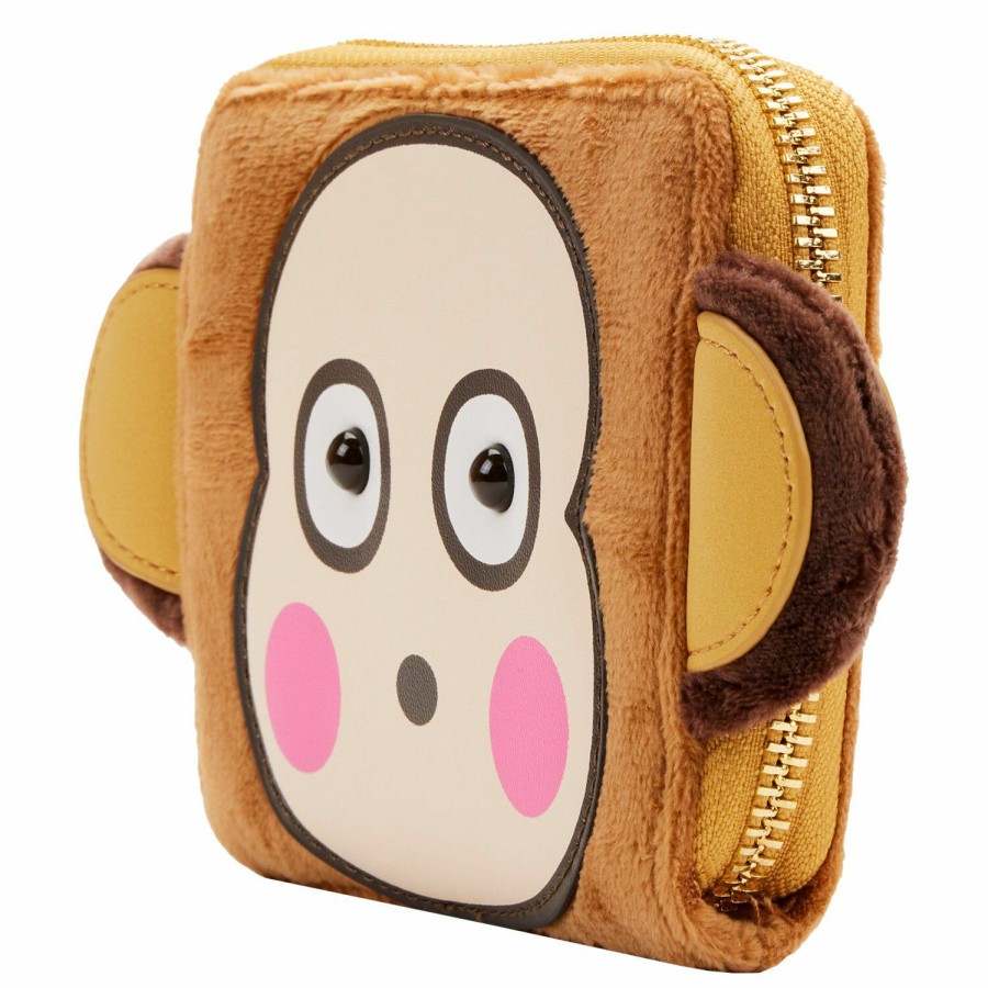 Handbags & Wallets * | Monkichi Cosplay Zip Around Wallet Loungefly Exquisite Gifts