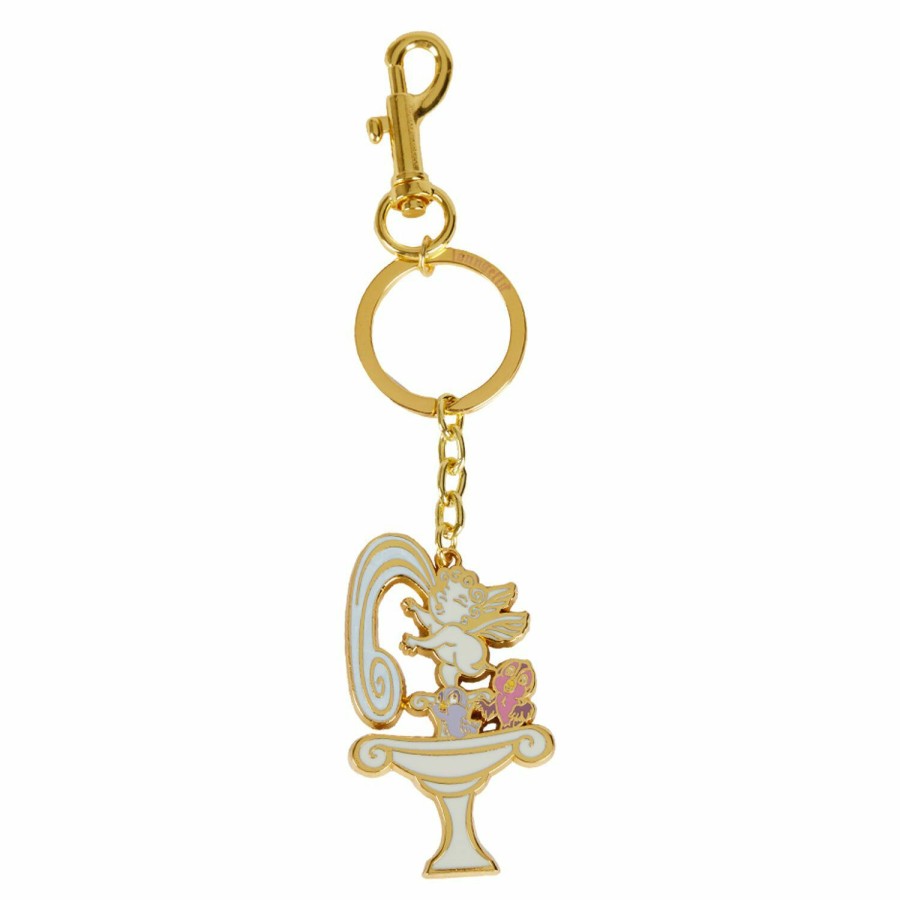 Small Accessories * | Hercules 25Th Anniversary Fountain Keychain Loungefly Official