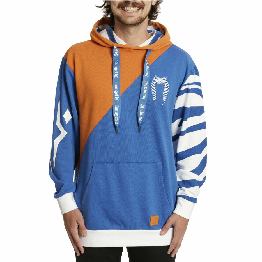 Tops * | Star Wars Ahsoka Tano Hoodie Loungefly Fashion