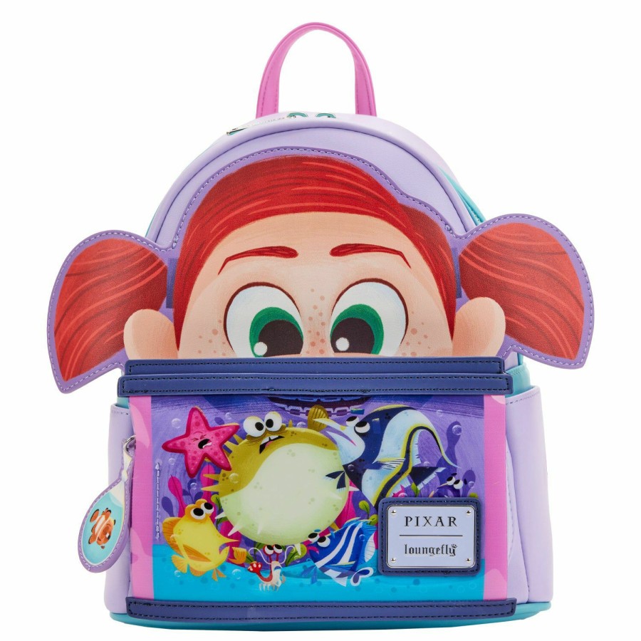 Handbags & Wallets * | Finding Nemo Darla Mini Backpack Loungefly Promotion