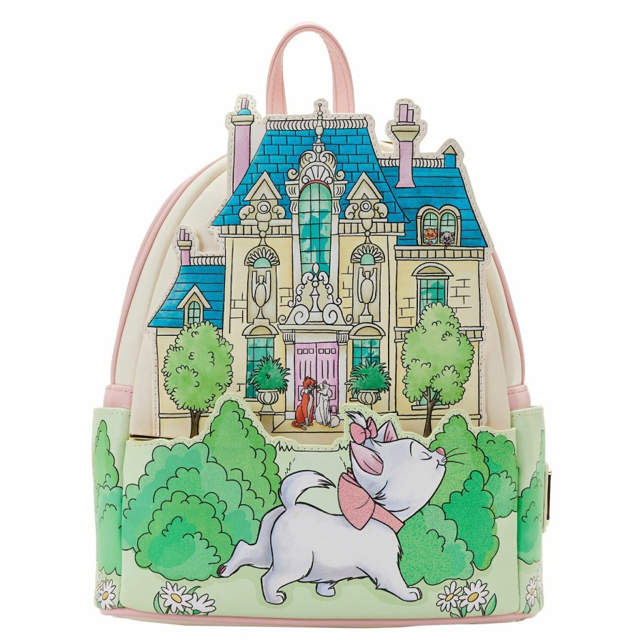 Handbags & Wallets * | The Aristocats Marie House Mini Backpack Loungefly Best Choice