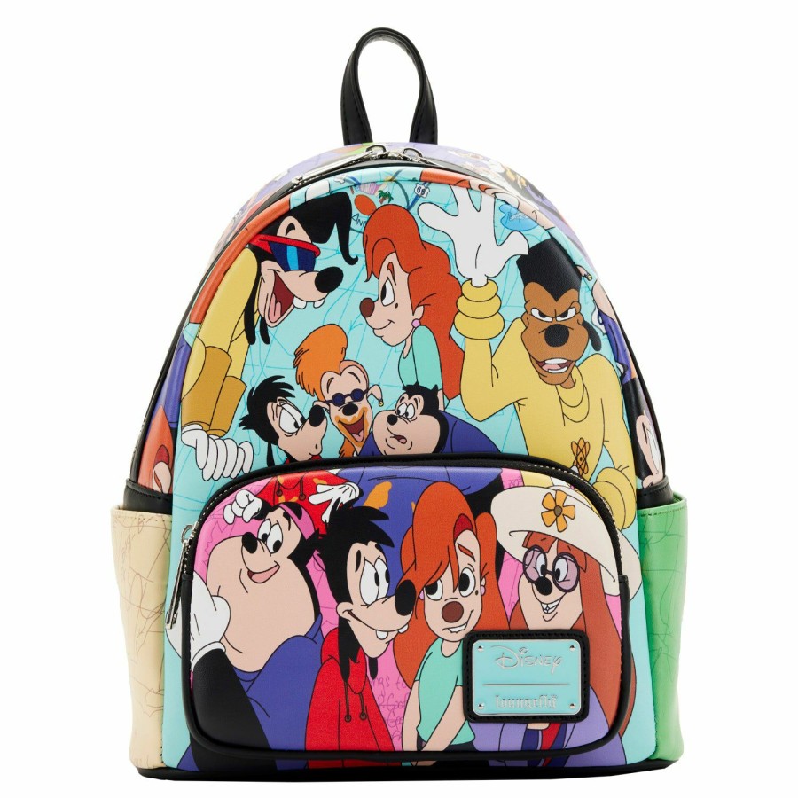 Handbags & Wallets * | A Goofy Movie Moments Mini Backpack Loungefly Fashion