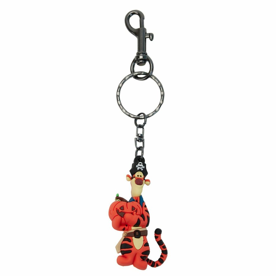 Small Accessories * | Tigger Pirate Halloween Keychain Loungefly Quick Delivery