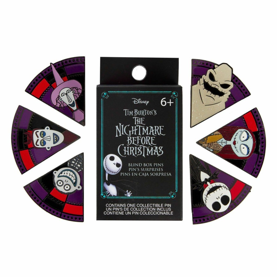 Accessories * | Oogie Boogie Wheel Blind Box Pin Loungefly Special Style