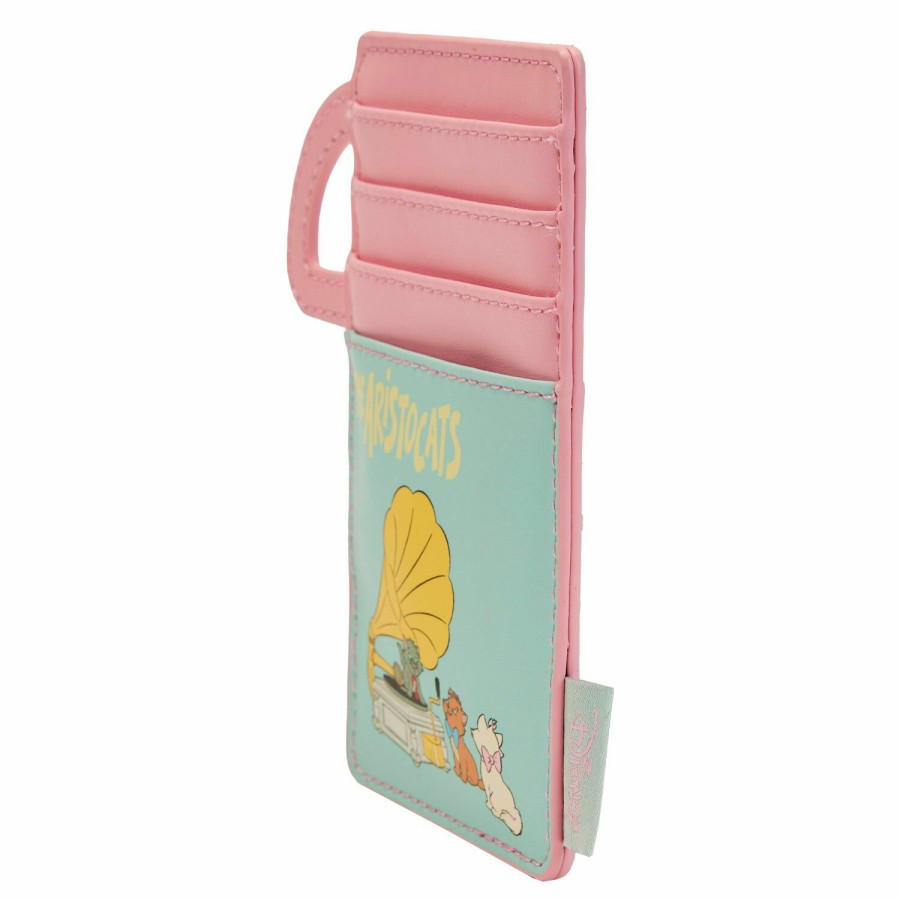 Handbags & Wallets * | The Aristocats Poster Card Holder Loungefly Best Quality