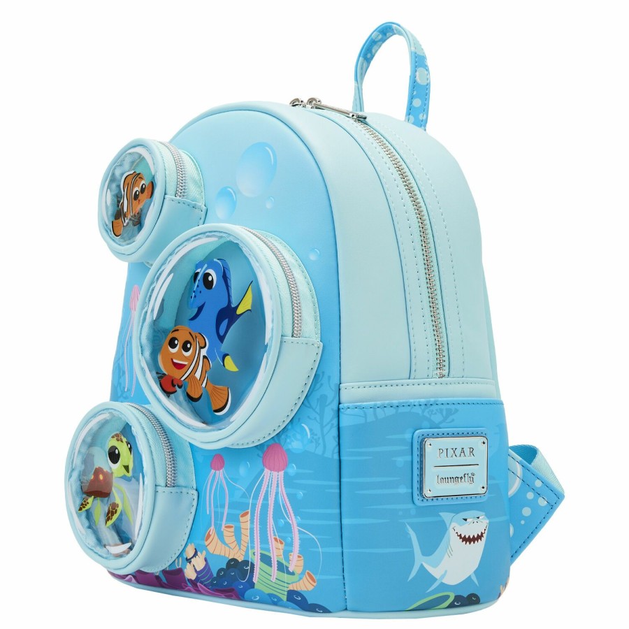 Handbags & Wallets * | Finding Nemo 20Th Anniversary Bubble Pocket Mini Backpack Loungefly Exquisite Gifts