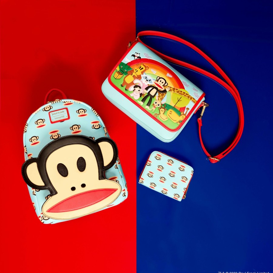 Handbags & Wallets * | Paul Frank Rainbow Group Crossbody Bag Loungefly New