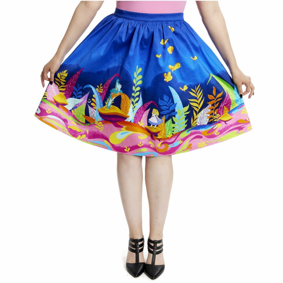 Stitch Shoppe * | Stitch Shoppe Alice In Wonderland Caterpillar Dream Sandy Skirt Loungefly Special