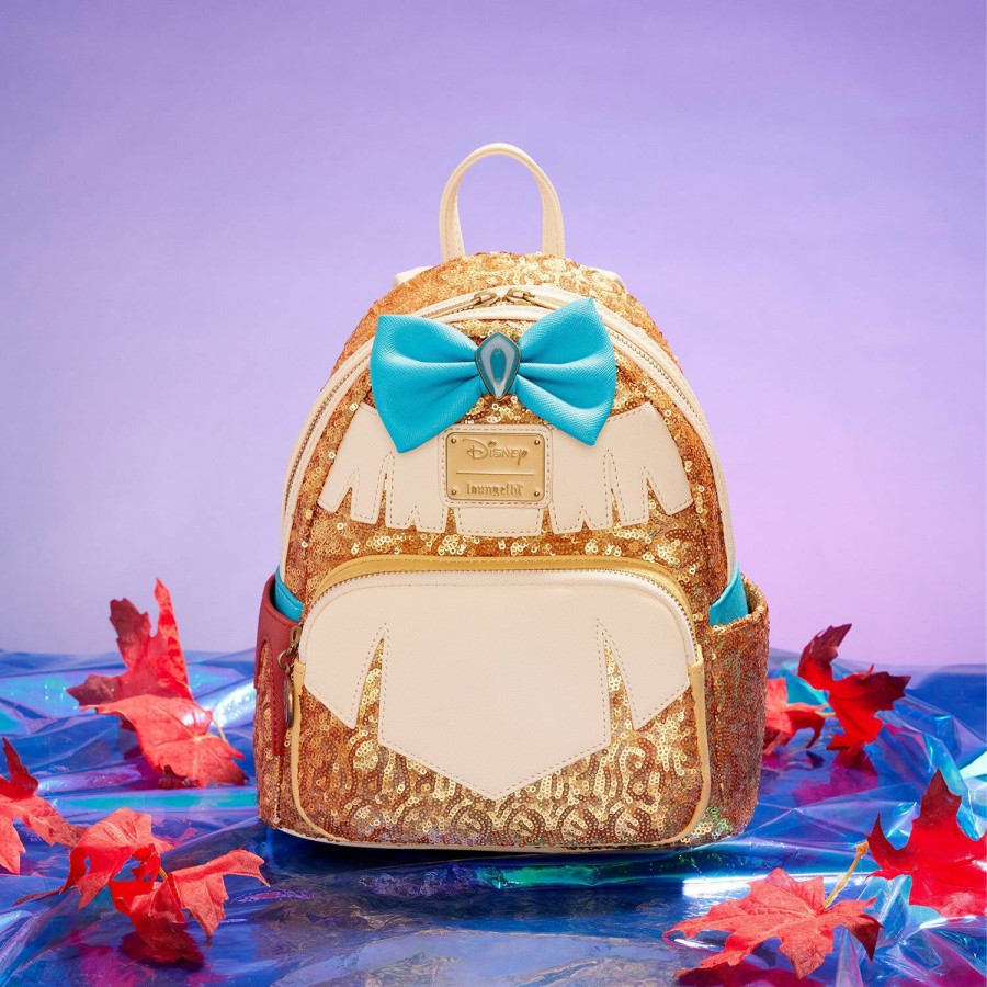 Handbags & Wallets * | Exclusive Pocahontas Sequin Mini Backpack Loungefly Classical