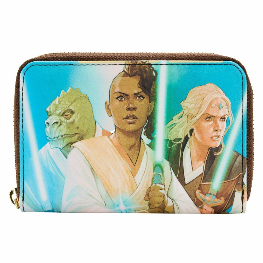 Handbags & Wallets * | Star Wars: The High Republic Comic Cover Zip Around Wallet Loungefly Quick Delivery