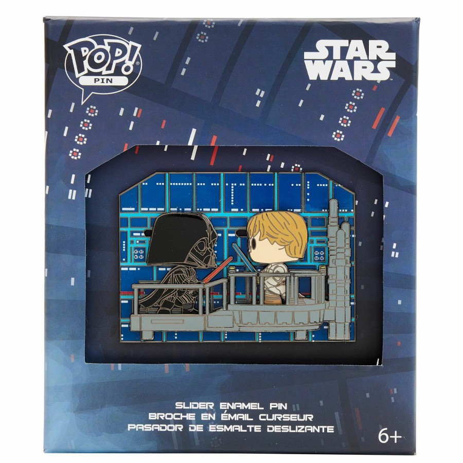 Accessories * | Funko Pop! By Loungefly Star Wars Cloud City Duel Sliding Pin Loungefly Flash Sale