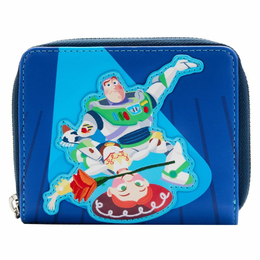 Handbags & Wallets * | Toy Story Jessie And Buzz Lightyear Zip Around Wallet Loungefly Hot Sale