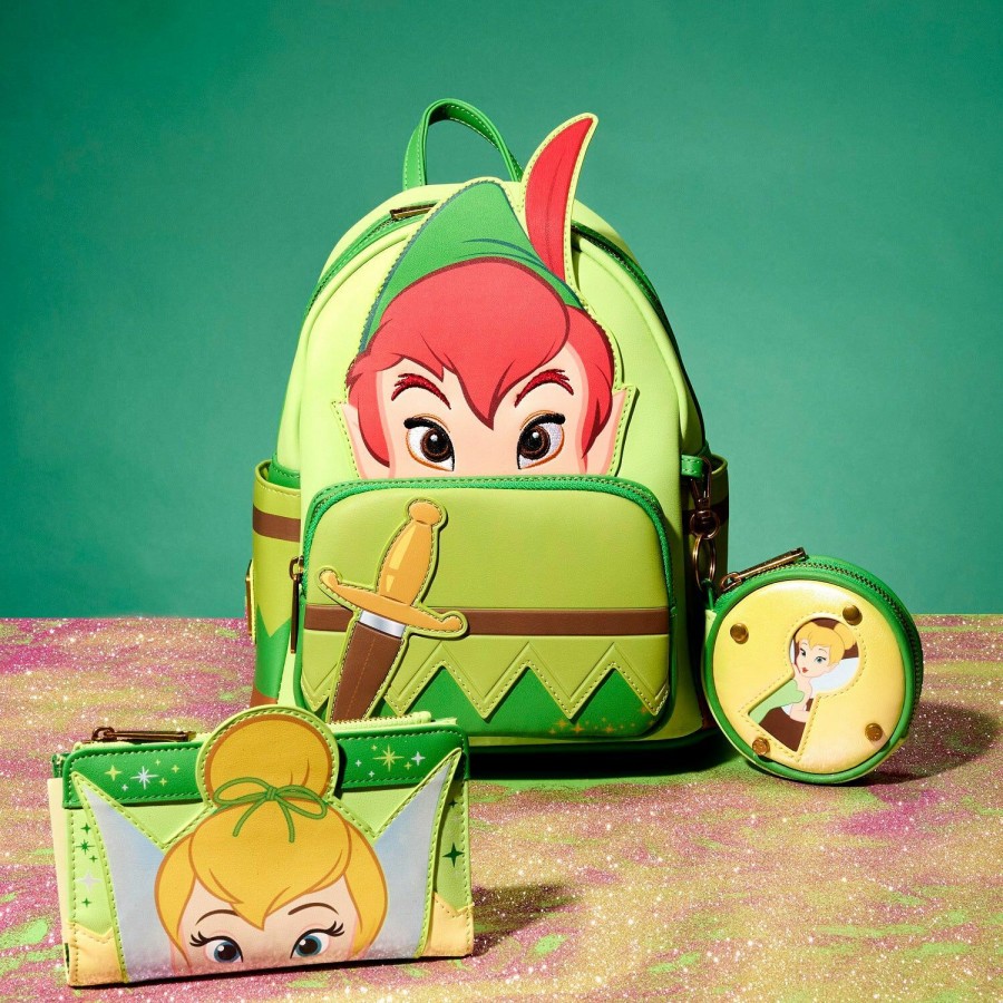 Handbags & Wallets * | Limited Edition Exclusive Tinker Bell Flap Wallet Loungefly Wholesale