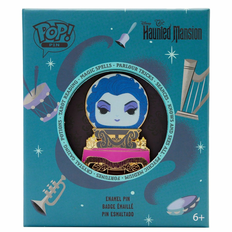 Accessories * | Funko Pop! By Loungefly Haunted Mansion Madame Leota Lenticular Pin Loungefly Bestsellers