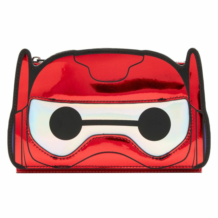 Handbags & Wallets * | D23 Exclusive Funko Pop! By Loungefly Big Hero Six Baymax Battle Mode Cosplay Wallet Loungefly Online Discount