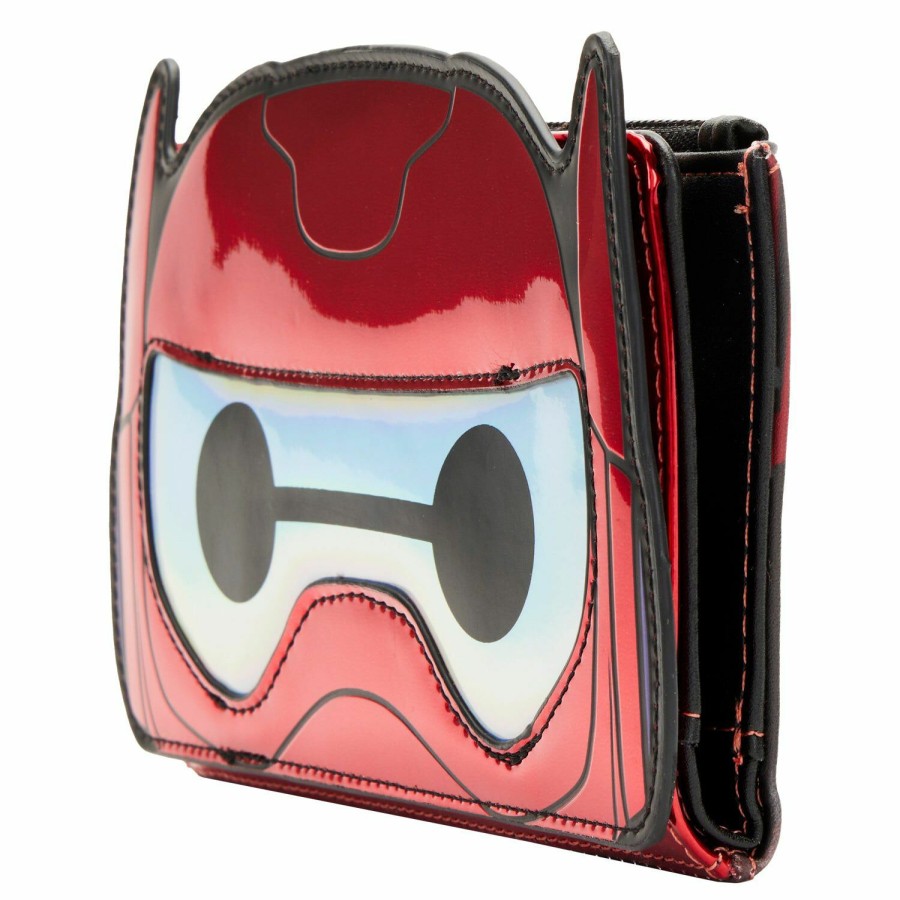 Handbags & Wallets * | D23 Exclusive Funko Pop! By Loungefly Big Hero Six Baymax Battle Mode Cosplay Wallet Loungefly Online Discount