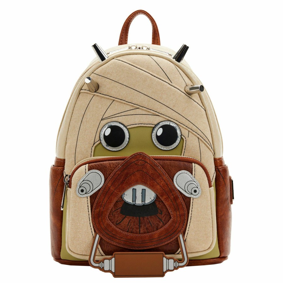 Handbags & Wallets * | Sdcc Exclusive Star Wars Tusken Raider Cosplay Mini Backpack Loungefly Lower Prices