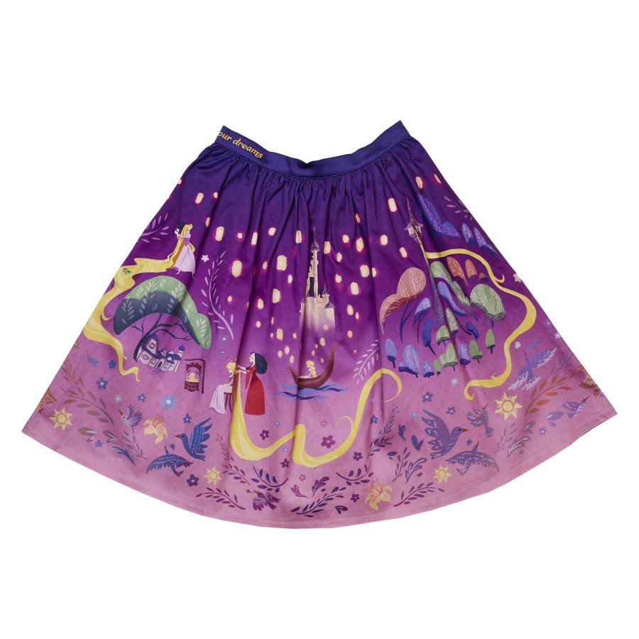 Stitch Shoppe * | Stitch Shoppe Story Of Rapunzel Sandy Skirt Loungefly Bargain Sale