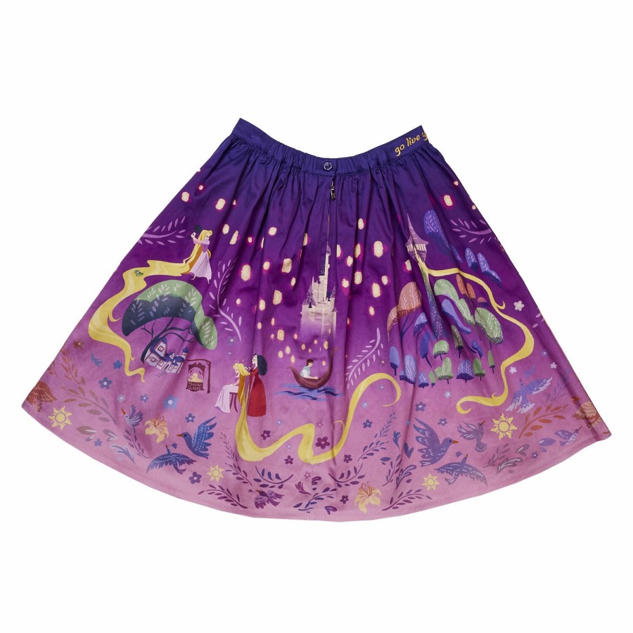 Stitch Shoppe * | Stitch Shoppe Story Of Rapunzel Sandy Skirt Loungefly Bargain Sale