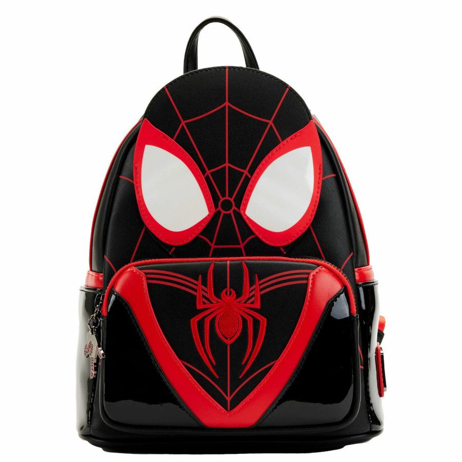 Handbags & Wallets * | Spider-Man Miles Morales Cosplay Mini Backpack Loungefly Gift Selection