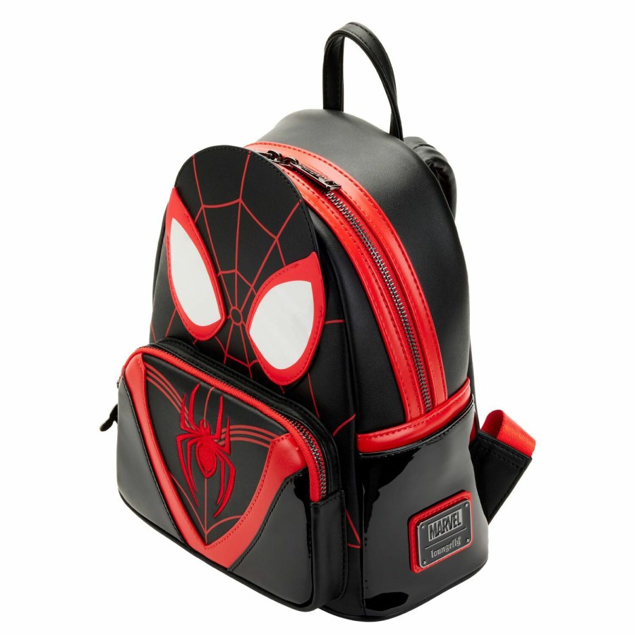 Handbags & Wallets * | Spider-Man Miles Morales Cosplay Mini Backpack Loungefly Gift Selection