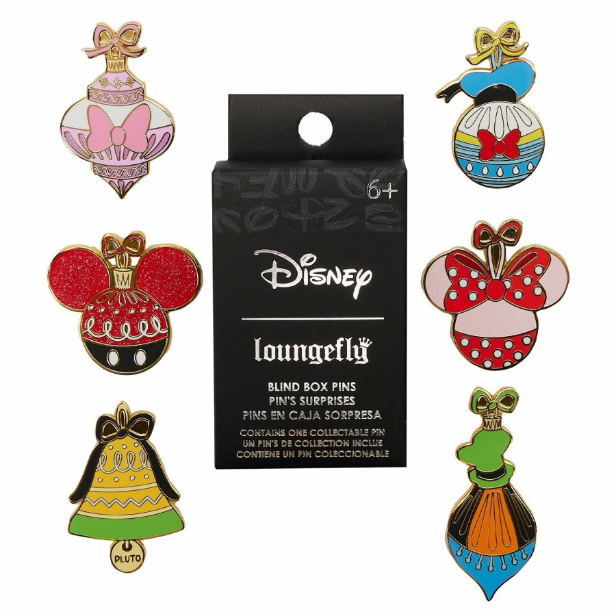 Accessories * | Mickey & Friends Ornaments Blind Box Pins Loungefly Opening Sales