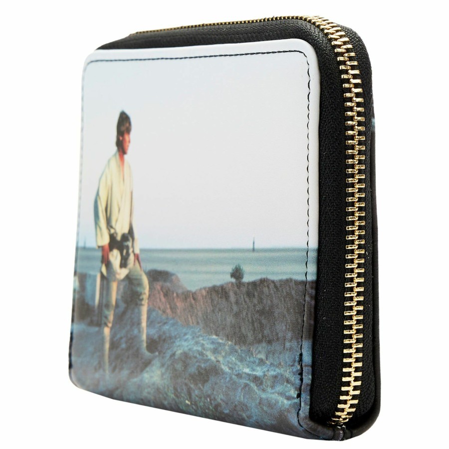 Handbags & Wallets * | Star Wars: A New Hope Final Frames Zip Around Wallet Loungefly Limited Edition