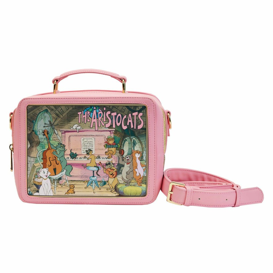 Handbags & Wallets * | The Aristocats Lunchbox Crossbody Bag Loungefly Online