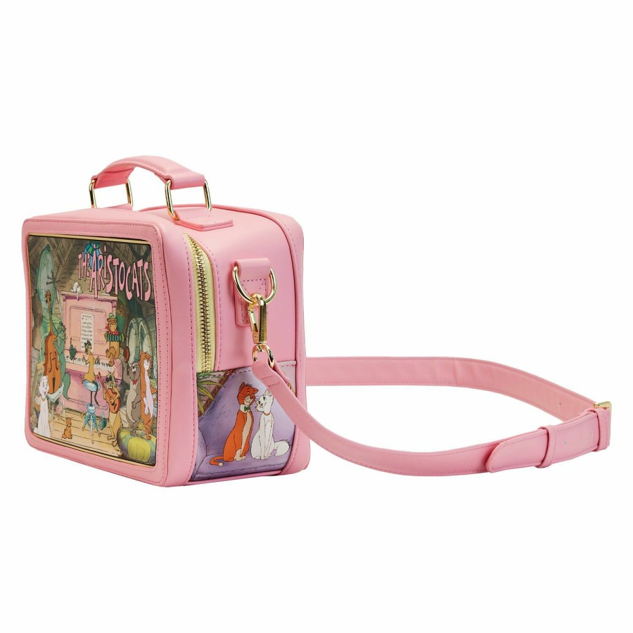 Handbags & Wallets * | The Aristocats Lunchbox Crossbody Bag Loungefly Online