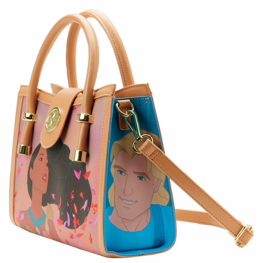 Handbags & Wallets * | Pocahontas Princess Scene Crossbody Bag Loungefly Exclusive Design