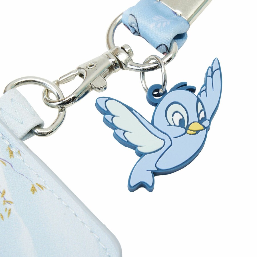 Small Accessories * | Bambi Snowy Day Lanyard With Card Holder Loungefly Exclusive