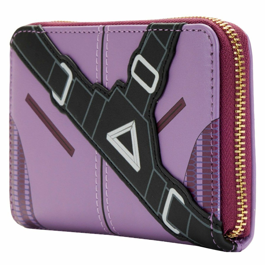 Handbags & Wallets * | Exclusive Hawkeye Kate Bishop Cosplay Zip Around Wallet Loungefly Cheap Online