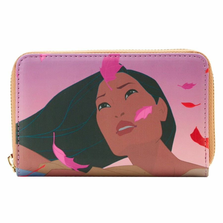 Handbags & Wallets * | Pocahontas Princess Scene Wallet Loungefly Online Sales