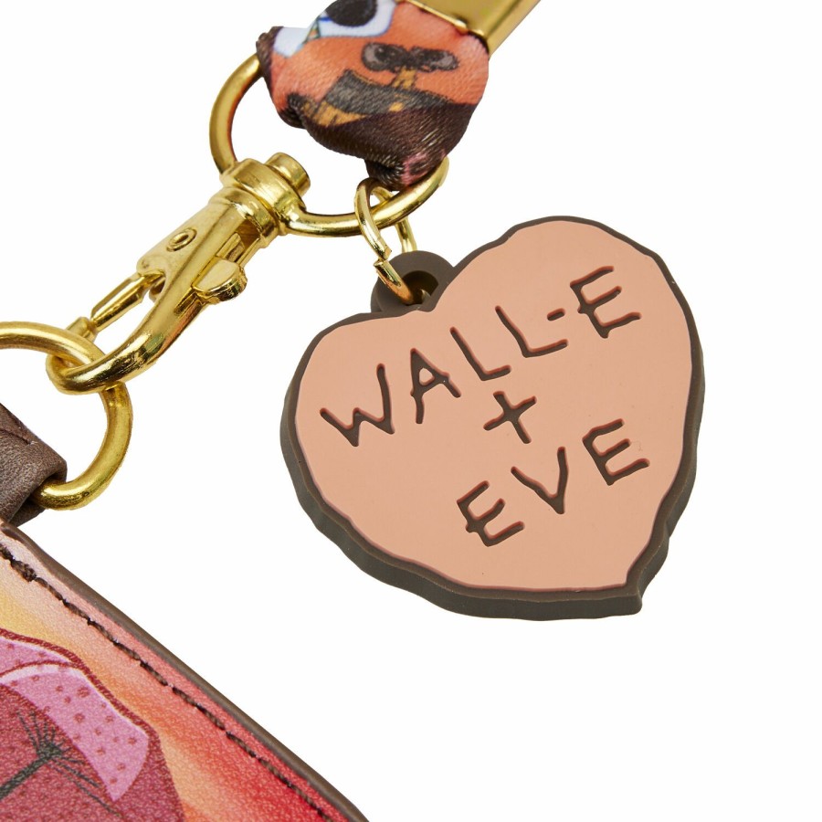 Small Accessories * | Wall-E Date Night Lanyard With Card Holder Loungefly Tendy Style