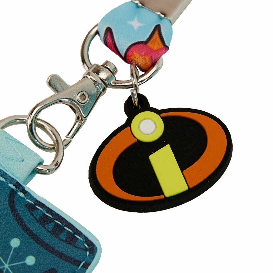 Small Accessories * | The Incredibles Jack-Jack Lanyard With Card Holder Loungefly Sale Online