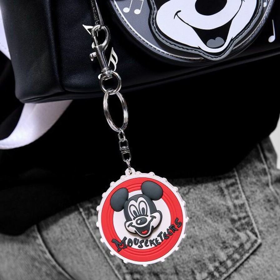 Small Accessories * | Disney100 Mouseketeers Drum Keychain Loungefly Crazy Deals