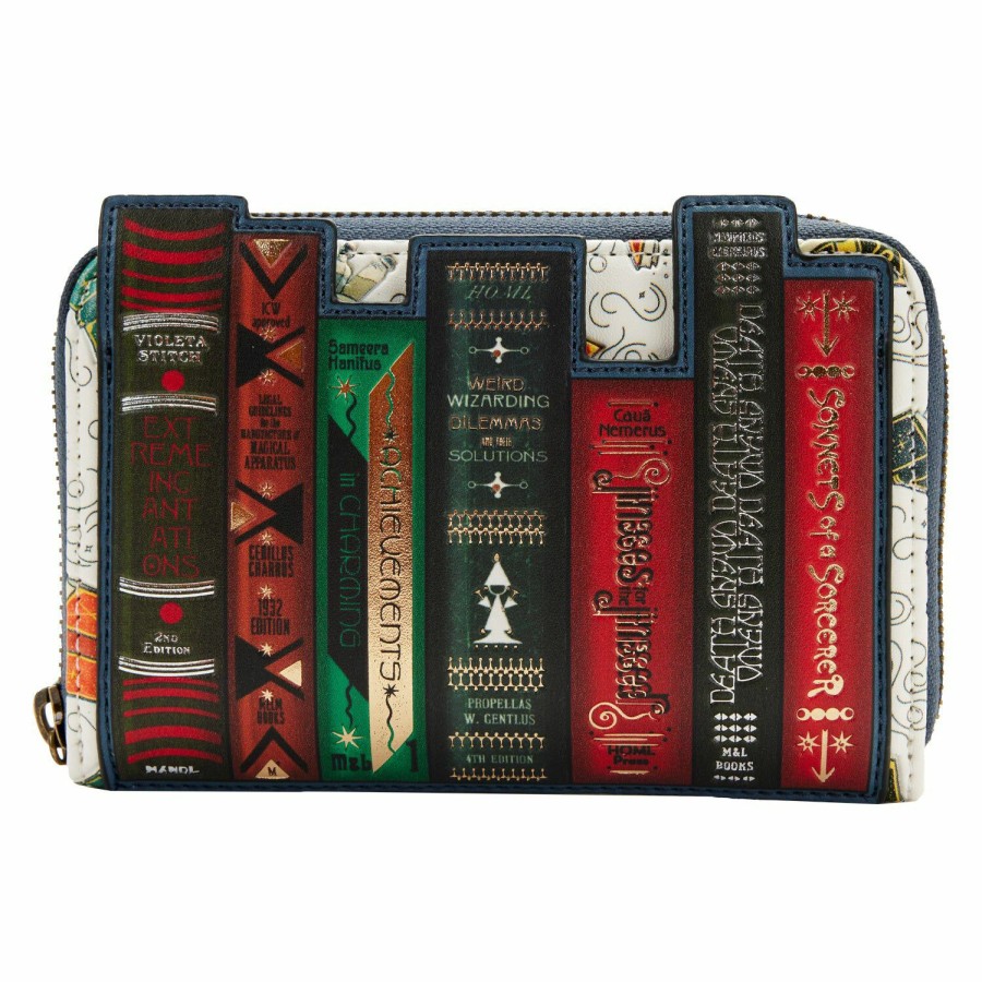 Handbags & Wallets * | Fantastic Beasts Magical Books Zip Around Wallet Loungefly Fashion