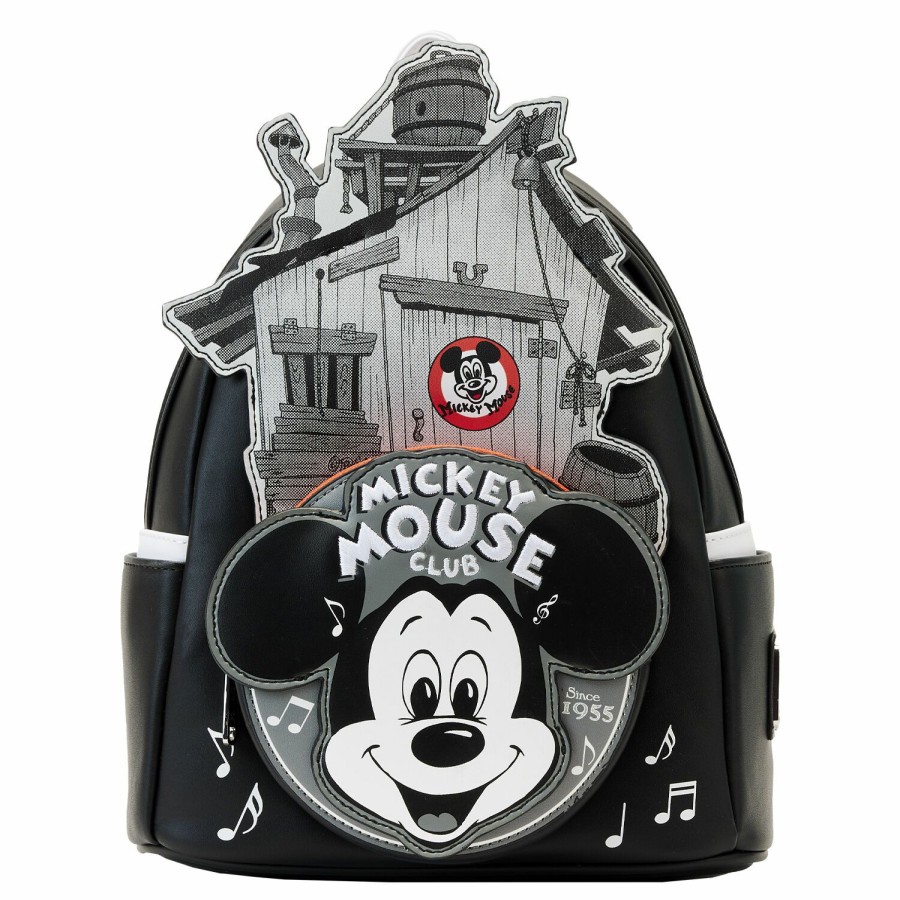 Handbags & Wallets * | Disney100 Mickey Mouse Club Mini Backpack Loungefly Excellent