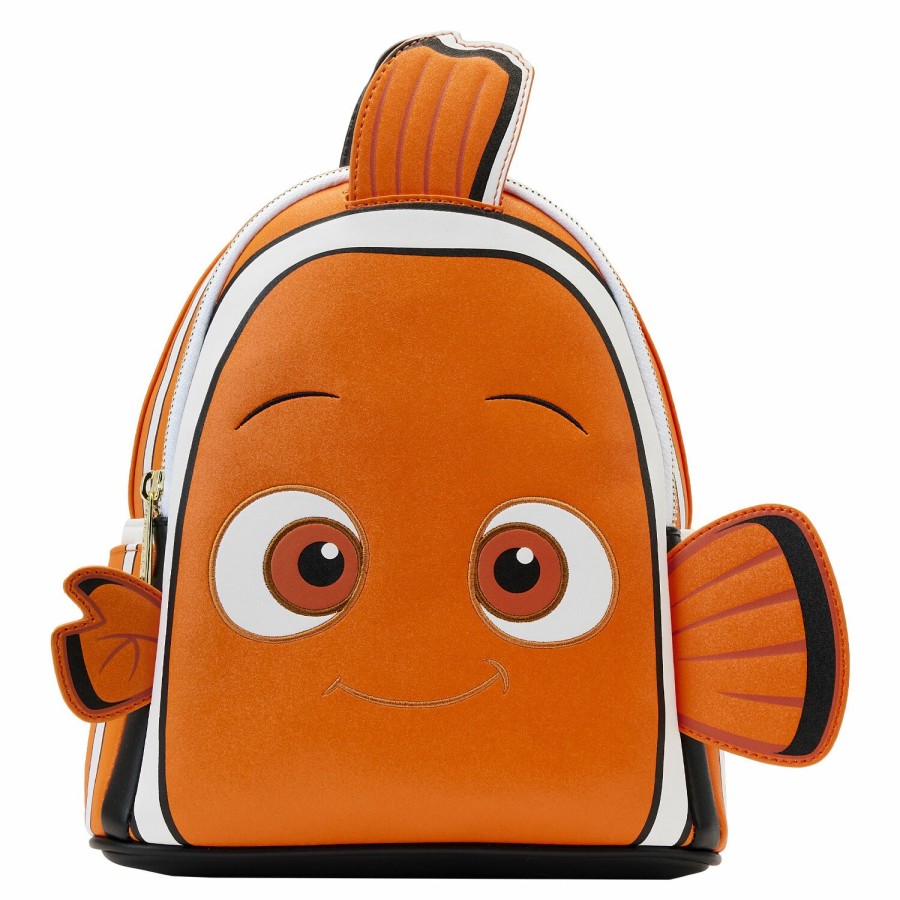 Handbags & Wallets * | Exclusive Finding Nemo 20Th Anniversary Nemo Cosplay Mini Backpack Loungefly Discount Online