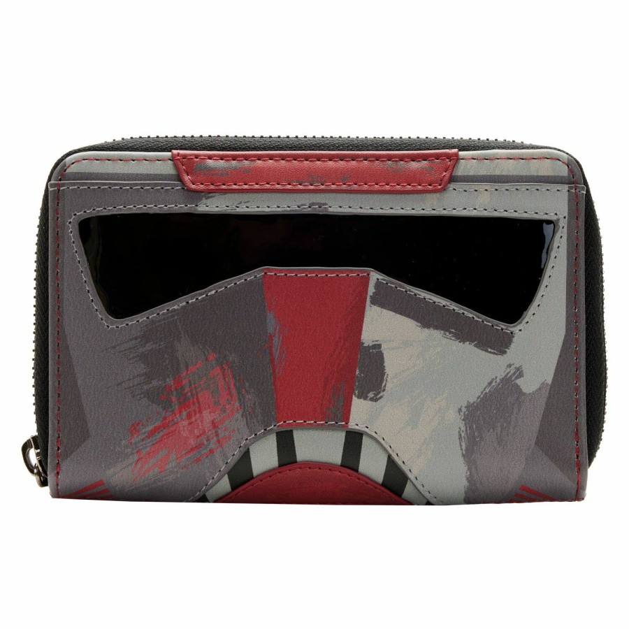 Handbags & Wallets * | Star Wars Celebration 2022 The Bad Batch Hunter Cosplay Zip Around Wallet Loungefly Special Style